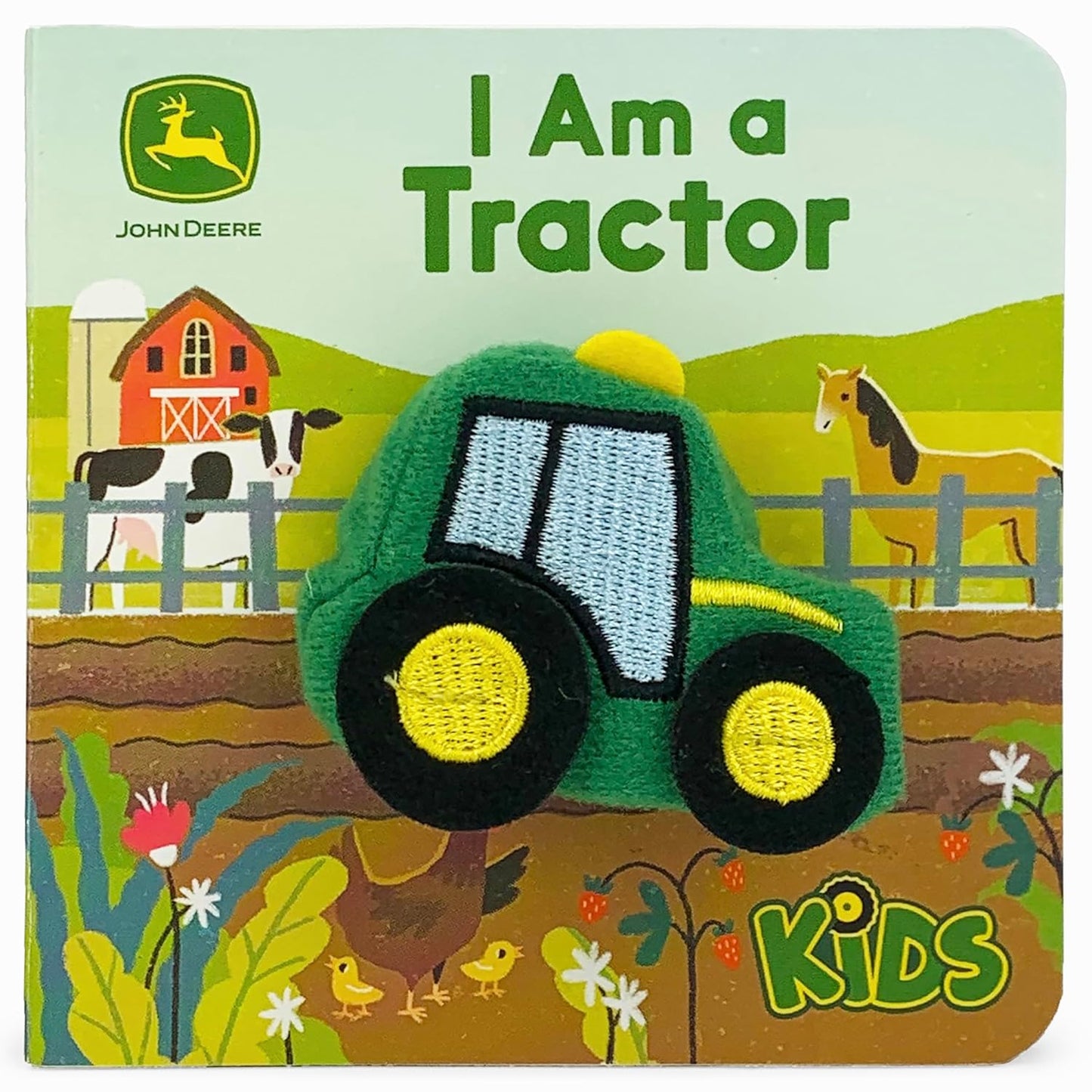 John Deere Kids I Am a Tractor Puppet Book
