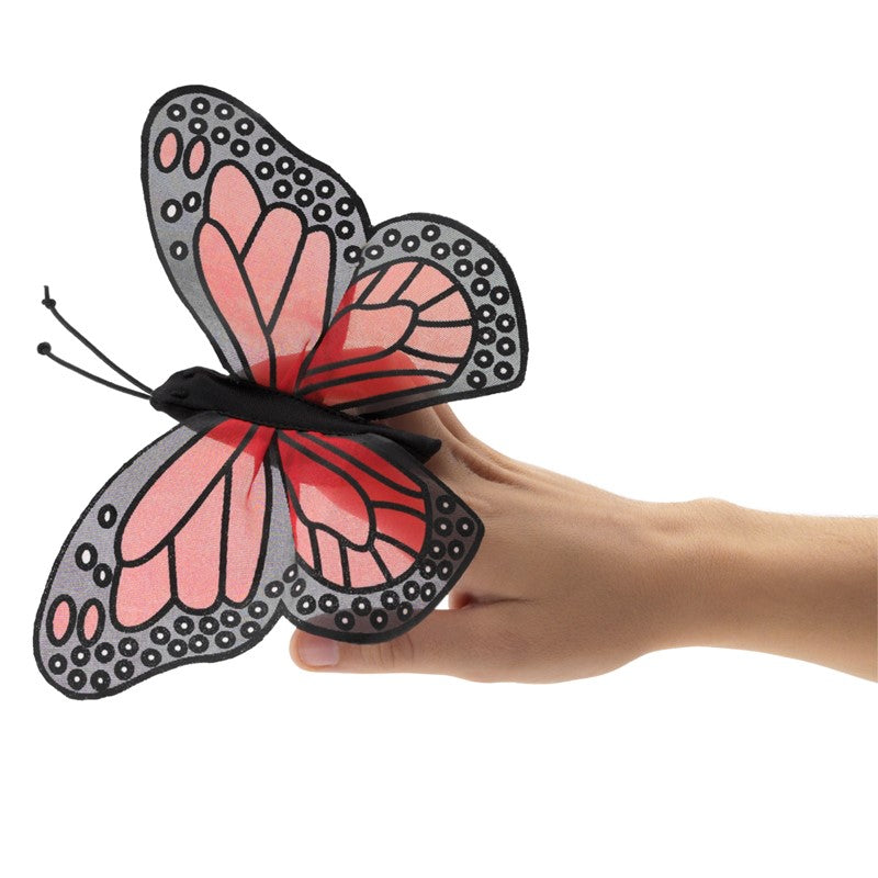 Monarch Butterfly - Finger Puppet