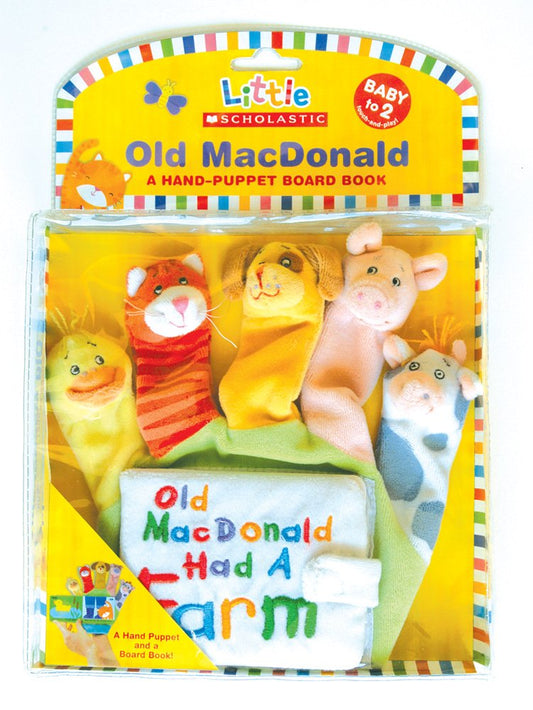 Old Macdonald: A Hand-Puppet Board Book With Hand-Puppet