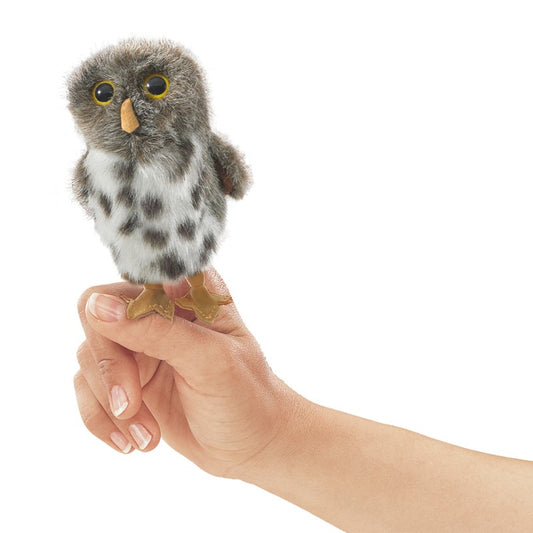 Spotted Owl - Finger Puppet