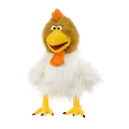 Chuck's Puppet Big Rooster Chicken Puppet – Puppet Ministry Puppets